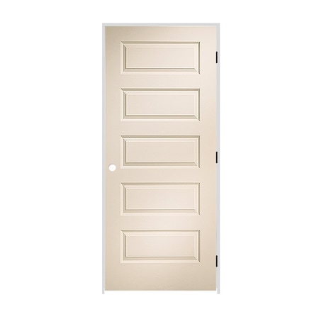 Trimlite Molded Door 34" x 80", Primed White, Fiberboard 2168MHCROCLH1D4916